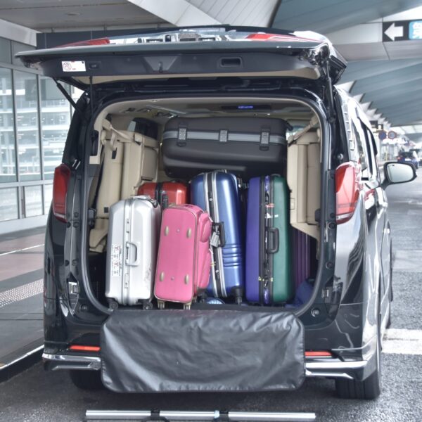 何とか全ての荷物を載せましたが...